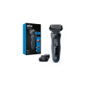 Braun Series 5 51-B1500s Foil shaver Trimmer Black, Blue Braun Series 5 51-B1500s Foil shaver Trimmer Black, Blue