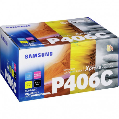HP patroon CLT-P406C CLTP406C (SU375A) rainbowkit
