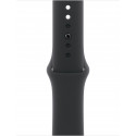 Apple Watch 11 GPS 42mm Sport Band S/M, space grey/black (MEQW4ET/A)