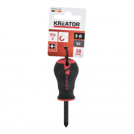 Kreator KRTH21203, PH2, 38mm, magnetiline ots, pehme käepide, riputusaas
