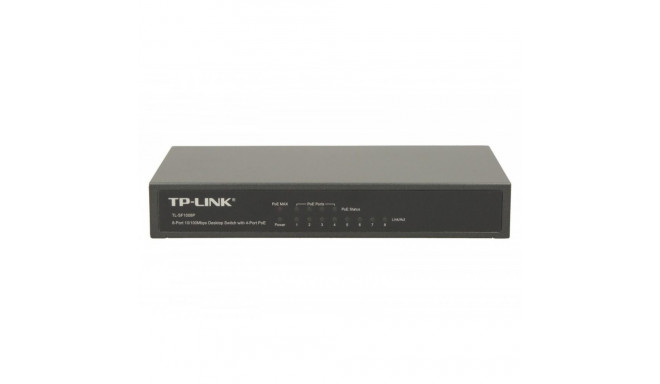 TP-Link TL-SF1008P 8-Port 10/100Mbps Desktop Switch with 4-Port PoE