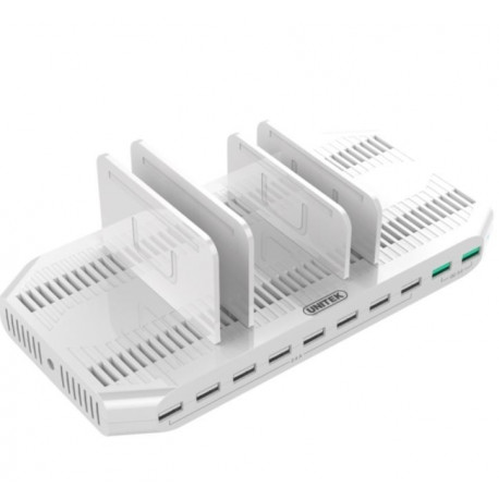 Charging station 10xUSB; 96W; 2xQC3.0; Y-2190A