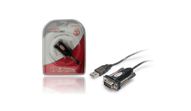 Adapter USB- 1xRS-232 + Adapter DB9F/DB25M Y-105A