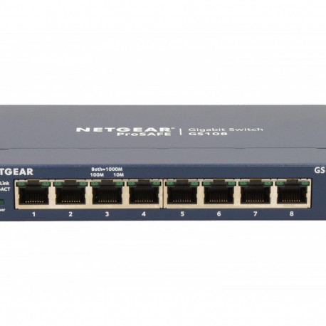 NetGear switch Unmanaged Plus 8xGE - GS108GE