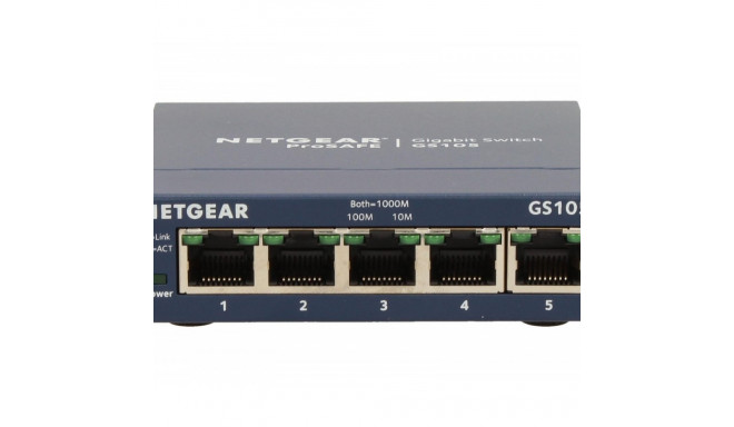 Switch Unmanaged Plus 5xGE - GS105GE
