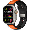 Tech-Protect kellarihm IconBand Apple Watch 44/45/46/49mm, must/oranž