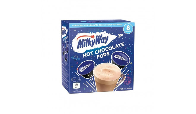 Hot chocolate pods compatible with NESCAFÉ® Dolce Gusto® Milky Way, 8 pcs.