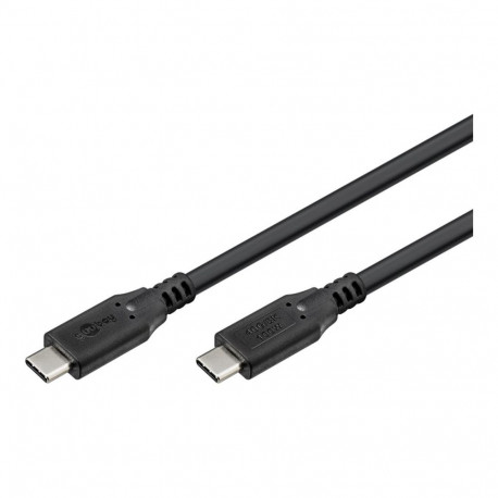 Goobay USB-C kaabel, USB4, 100 W, 40 Gbit/s, Power Delivery, 1.5 m | 74192
