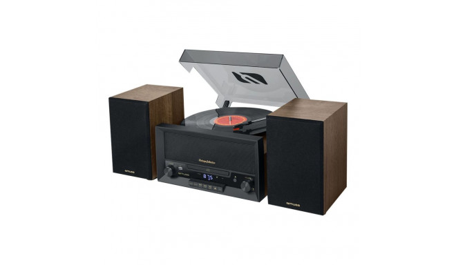 Muse MT-120MB sahtliga CD-uksega vinüülimikrosüsteem USB-pordi ja AUX-sisendiga