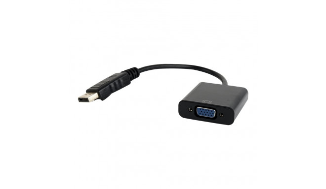 Cablexpert DisplayPort–VGA adapterkaabel, must | Cablexpert