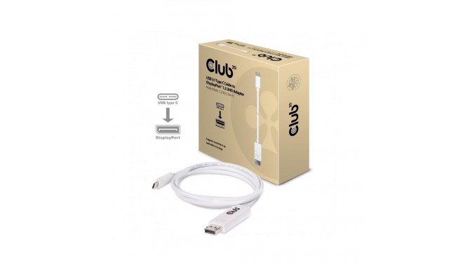 CABLE USB-C TO DP 1.2M/M/M CAC-1517 CLUB3D
