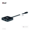 I/O HUB USB-C TO HDMI 2PORT/MST CSV-1558 CLUB3D