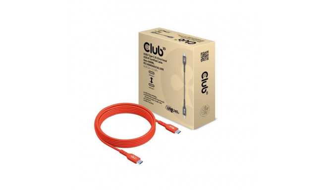 CABLE USB-C TO USB-C 2M/M/M CAC-1573 CLUB3D