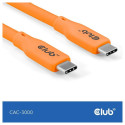 CABLE USB-C TO USB-C 2M/M/M ORANGE CAC-3000 CLUB3D