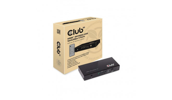 VIDEO SWITCH HDMI 4PORT/CSV-1370 CLUB3D