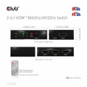 VIDEO SWITCH HDMI 3PORT/CSV-1381 CLUB3D