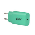 MOBILE CHARGER WALL USB-C/2PK 30W GREEN CAC-3024 CLUB3D