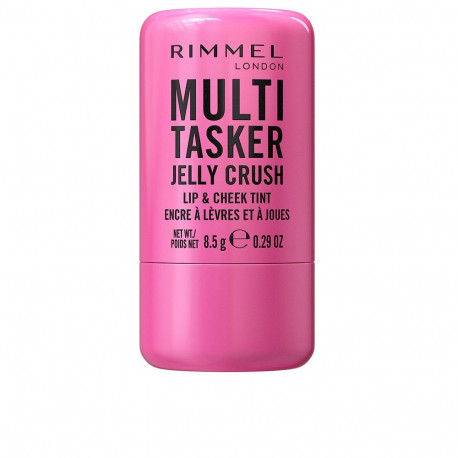 RIMMEL LONDON MULTITASKER JELLY CRUSH colorete y pintalabios en stick #200-Pink Sublime 8,5 gr