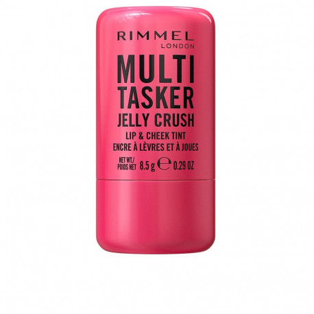 RIMMEL LONDON MULTITASKER JELLY CRUSH colorete y pintalabios en stick #150-Red Pepper 8,5 gr