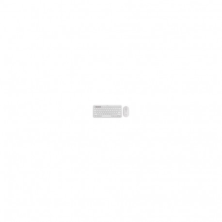 LOGITECH Pebble 2 Bluetooth Keyboard Combo - TONAL WHITE - US INT'L