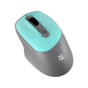 Computer Mouse - Defender MOUSE DEFENDER FEAM MM-296 1600 DPI Wireless Silent Mint