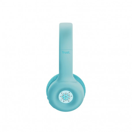 Headphones - Trust Nouna, Wired & Wireless, USB Type-C, Bluetooth, Blue