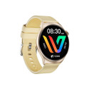 Smartwatch - Weofly Curve Blood Oxygen Sensor Heart Rate Monitor Bluetooth 5.3 Gold