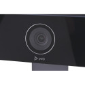 Video Conferencing Camera - POLY Studio 4K 120° FOV Wi-Fi Bluetooth Black, Silver