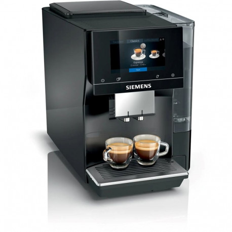 Coffee Maker - Siemens EQ700 TP713R09 2.4L Water Tank, Built-in Grinder, Black
