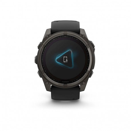 Smartwatch - Garmin fenix 8 1.4" Touchscreen GPS Wi-Fi Titanium