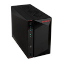 Network Attached Storage - ASUSTOR AS5402T Intel Celeron N5105 4GB DDR4 0TB Black