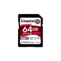 Memory Card - Kingston 64GB Canvas React Plus SDXC UHS-II 300R/260W V90 U3