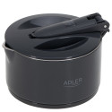 Electric Kettle - ADLER AD 1377g 0.6L 600W Foldable Auto Power-Off Grey Silicone Electric Kettle - ADLER AD 1377g 0.6L 600W Foldable Auto Power-Off Grey Silicone