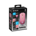 Wireless Mouse - Defender Pandora RF 3200 DPI 6 Buttons Pink
