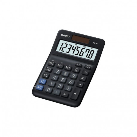 Calculator - Casio MS-8F 8-Digit Display Battery & Solar Power Black