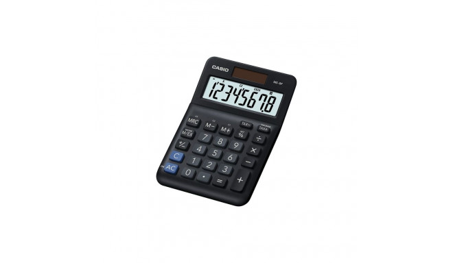 Calculator - Casio MS-8F 8-Digit Display Battery & Solar Power Black