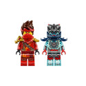 Toy Set - LEGO NINJAGO 71838 Kai's Motorcycle Speed Race 79 Elements 2 Minifigures