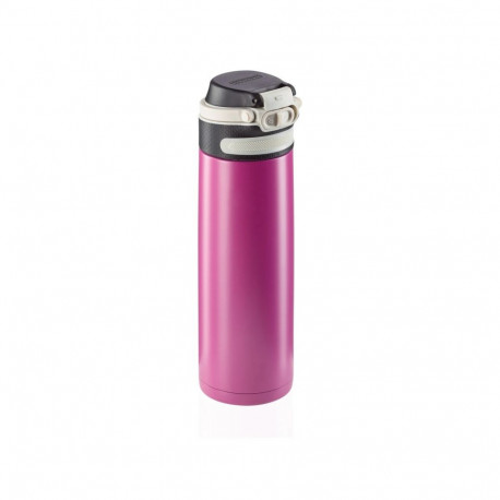 Thermal Mug - Leifheit Flip 600 ml Leakproof Stainless Steel Purple