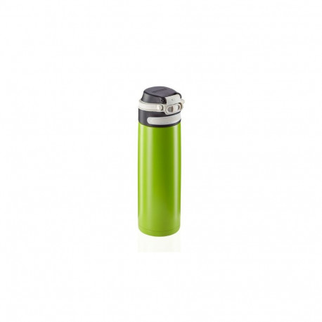 Travel Mug - Leifheit 03277 600 ml Stainless Steel Leakproof Black, Green