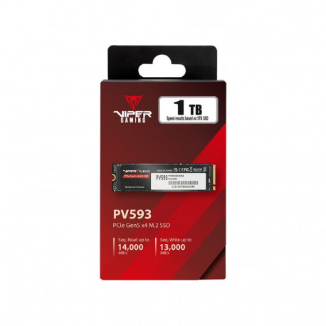 M.2 NVMe SSD - Patriot Viper PV593 1TB Gen5 14,000 MB/s Read 10,000 MB/s Write