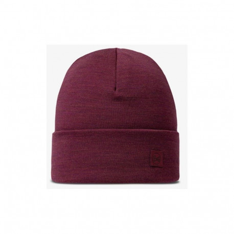 Hat - Buff Midweight Merino Wool Hat, 250 g/m², Unisex, Red