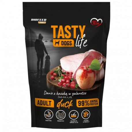 Dog Food - BIOFEED Tasty Dogs Life Duck Wet Food 500g
