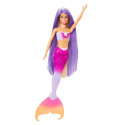 Fashion Doll - MATTEL Barbie A Touch of Magic Malibu Mermaid 380mm with Dolphin
