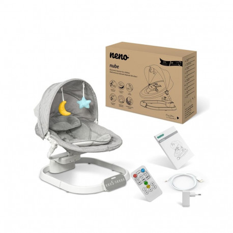 Children's Rocker - Neno Nube Electronic Rocker with Remote Control, 10 Melodies