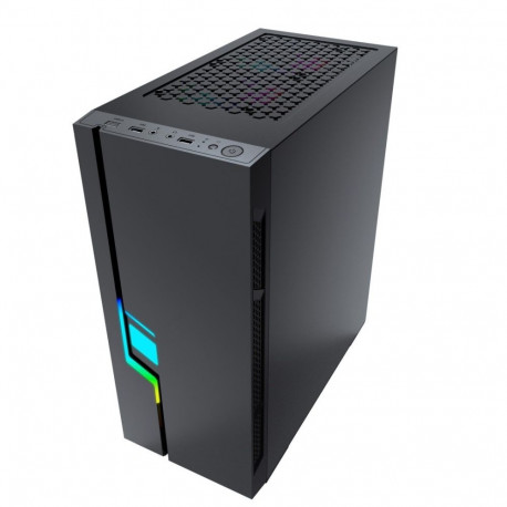 Computer Case - Gembird Fornax 2000 RGB Midi Tower ITX/ATX Black