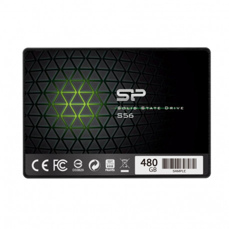 SSD - Silicon Power Slim S56 480GB 2.5" SATA III 560MB/s Read 530MB/s Write