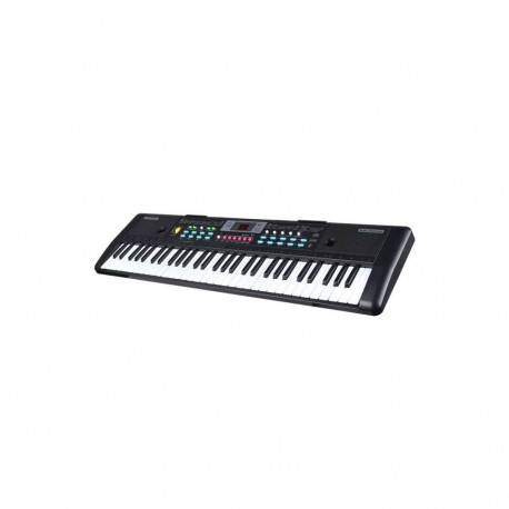 Keyboard with Microphone - MQ 605 UFB 61 Keys LCD Display with Stand