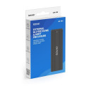 SSD Enclosure - SAVIO AK-84 M.2 SSD 10 Gbit/s USB Type-A & Type-C Black