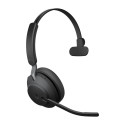 Headset - Jabra Evolve2 65 USB-A Wireless Noise-Canceling Mono Black