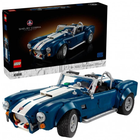 LEGO Set - LEGO ICONS 10357 Shelby Cobra 427 S/C 1241 Pieces 300x140x90 mm
